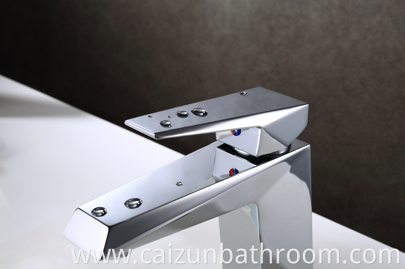 Silver Home Basin Faucet